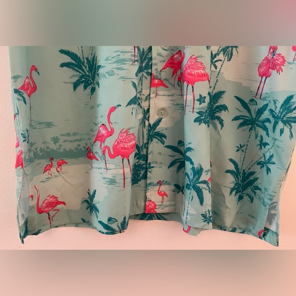 Aptro Tropical Hawaiian Short Sleeve Button Down Shirt Msn’s Sz XL - Picture 8 of 15